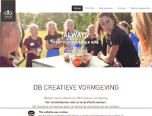 Tablet Screenshot of dbcreatievevormgeving.nl